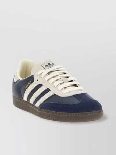 Adidas Originals Streamlined Low-top Sneakers With Striking Stripes In Gray