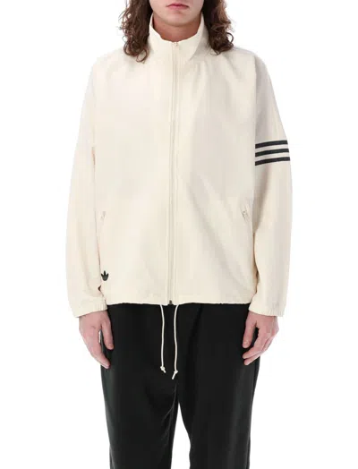 Adidas Originals Newclassic Track Jacket In Ivory
