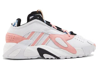 Pre-owned Adidas Originals Streetball Chinese New Year (women's) Sneakers In Footwear White/core Black/glow Pink In Multi