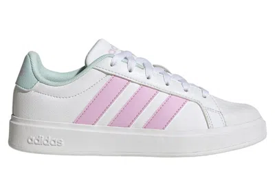 Pre-owned Adidas Originals Streettalk White Sneakers In Cloud White/bliss Lilac/halo Mint In Multi