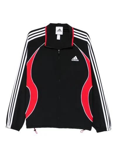 Adidas Originals Stripe-detail Jacket In Black