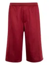 Adidas Originals Adidas X Wales Bonner Sport Shorts With Iconic Stripes In Red