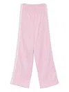 Adidas Originals Stripe Detail Trousers In Pink