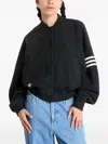 Adidas Originals Neuclassics 3-stripe Zip-up Sweatshirt In Black