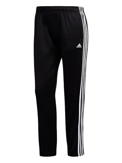 Adidas Originals Womens Adidas Essentials 3-stripes Open Hem Fleece Pants In Black