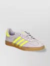 Adidas Originals Striped Low-top Sneaker With Round Toe In Grey