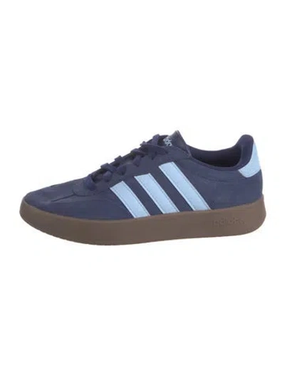 Pre-owned Adidas Originals Striped Sneakers In Blue