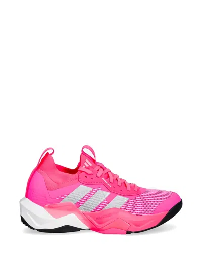 Adidas Originals Striped Sneakers In Pink