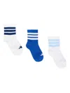 Adidas Originals Striped Socks In Blue