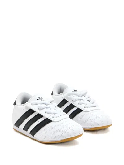 Adidas Originals Babies' Stripes Lace-up Sneakers In Animal Print