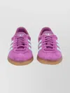 Adidas Originals Stylish Sneakers With Contrast Stripes And Rubber Sole In Purple