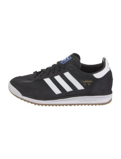Pre-owned Adidas Originals Suede Athletic Sneakers In Black