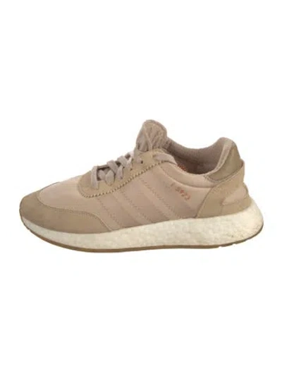 Pre-owned Adidas Originals Suede Athletic Sneakers In Neutral