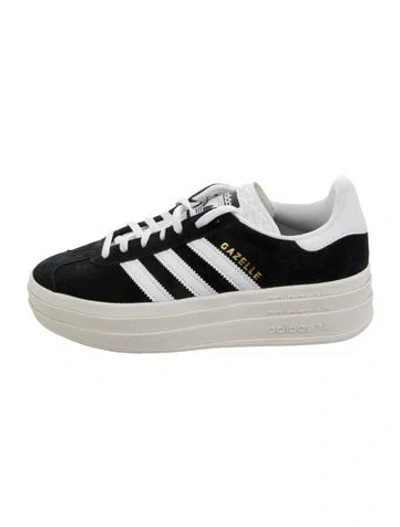 Pre-owned Adidas Originals Suede Athletic Sneakers In Silver