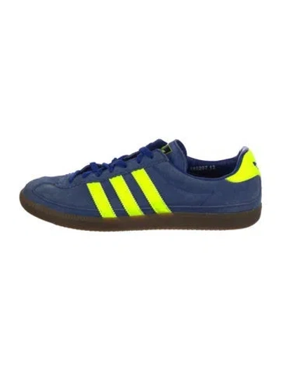 Pre-owned Adidas Originals Suede Colorblock Pattern Sneakers In Multi