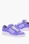 Adidas Originals Suede Leather Forum 84 Low-top Sneakers In Purple