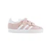 Adidas Originals Suede Leather Gazelle Sneakers Kids In Pink
