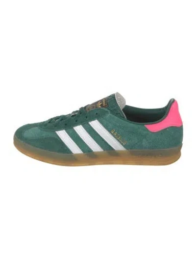 Pre-owned Adidas Originals Suede Sneakers In Green