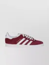 ADIDAS ORIGINALS SUEDE SNEAKERS WITH CONTRASTING STRIPES AND RUBBER SOLE