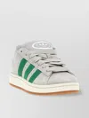 Adidas Originals Suede Upper Campus Sneakers With Rubber Sole In White