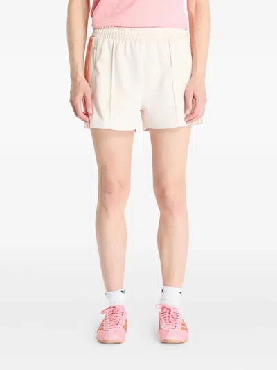 Adidas Originals Summer Glow Stripe Shorts In White