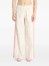 Adidas Originals Summer Glow Stripe Trousers In Neutral