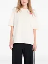 Adidas Originals Summer Glow T-shirt In Neutral