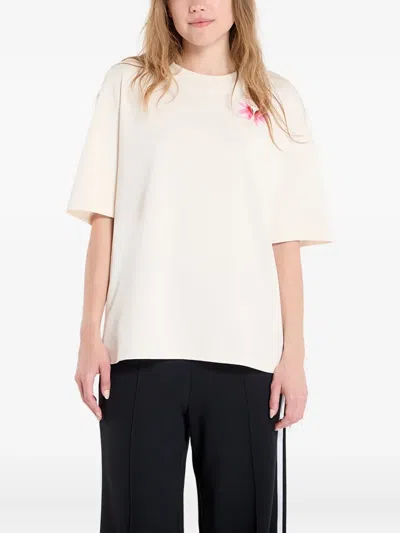Adidas Originals Summer Glow T-shirt In Neutral