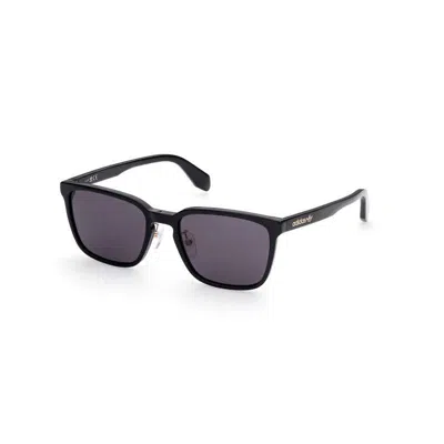 Adidas Originals Sunglasses In Shiny Black