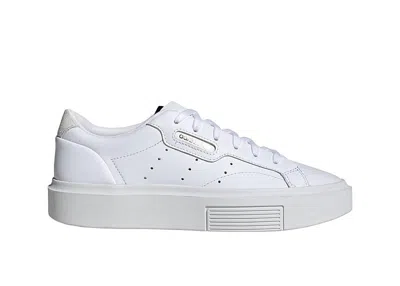 Pre-owned Adidas Originals Super Sleek (women's) Sneakers In Footwear White/crystal White/core Black