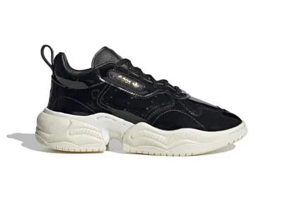 Pre-owned Adidas Originals Supercourt Rx (women's) Sneakers In Core Black/ Core Black/ Off White In Multi