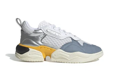 Pre-owned Adidas Originals Supercourt Rx (women's) Sneakers In Crystal White/ Core Black/ Off White