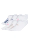 Adidas Originals Superlite 3.0 6-pack Now Show Socks In White/ Blue/ Pink