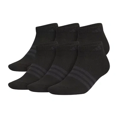 Adidas Originals Superlite Mens Multi-pack 6 Pair Low Cut Socks In Black