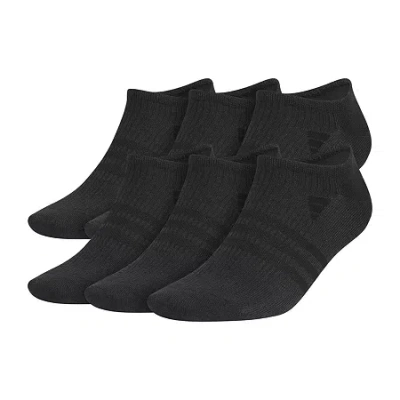 Adidas Originals Superlite Mens Multi-pack 6 Pair No Show Socks In Black