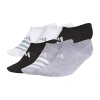 Adidas Originals Superlite Womens Multi-pack 6 Pair Liner Socks In Gray