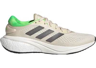 Pre-owned Adidas Originals Supernova 2 (women's) Sneakers In Ecru Tint/night Metallic/solar Green In Multi