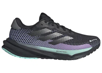 Pre-owned Adidas Originals Supernova Goretex (women's) Sneakers In Core Black/iron Metallic/semi Flash Aqua In Multi