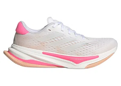 Pre-owned Adidas Originals Supernova Prima (women's) Sneakers In Cloud White/silver Metallic/lucid Pink
