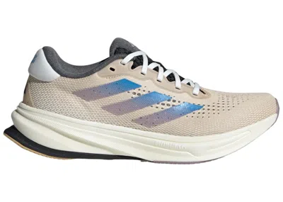 Pre-owned Adidas Originals Supernova Rise Move For The Planet (women's) Sneakers In Crystal Sand/blue Burst/preloved Fig