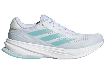 Pre-owned Adidas Originals Supernova Rise (women's) Sneakers In Cloud White/linen Green Met./flash Aqua