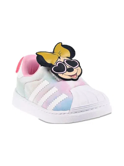 Adidas Originals Babies' Superstar 360 "disney In Pink
