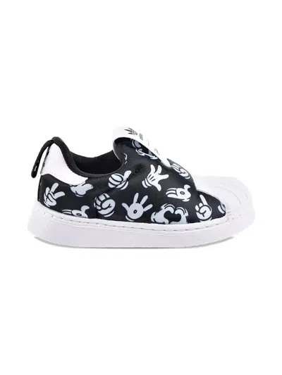 Adidas Originals Babies' Superstar 360 "disney In White