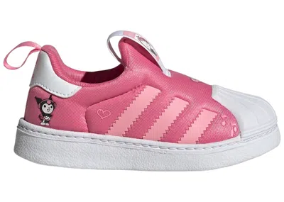 Pre-owned Adidas Originals Superstar 360 Hello Kitty And Friends Sneakers In Pink Fusion/cloud White/bliss Pink