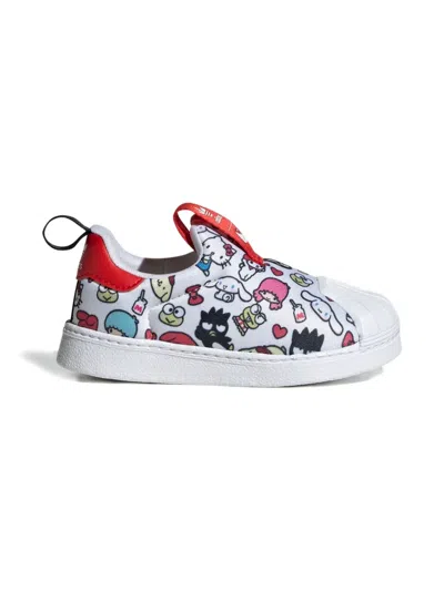 Adidas Originals Babies' Superstar 360 Hello Kitty Sneakers In White