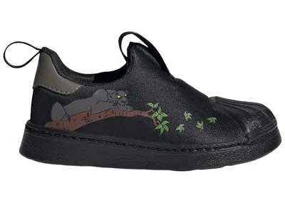 Pre-owned Adidas Originals Superstar 360 Jungle Book Disney Grey Sneakers In Core Black/grey Six/gold Metallic In Multi