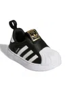 Adidas Originals Superstar 360 Slip-on Sneakers In Black