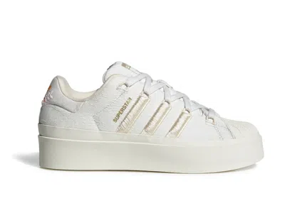 Pre-owned Adidas Originals Superstar Bonega (women's) Sneakers In Crystal White/wonder White/off White