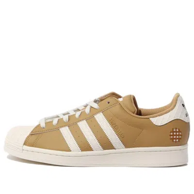 Adidas Originals Superstar 'brown White' In Multi