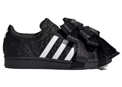 Pre-owned Adidas Originals Superstar Caroline Hu Black White (women's) Sneakers In Core Black/cloud White